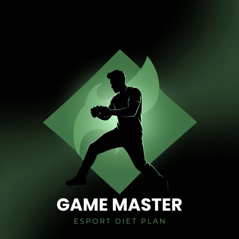 GAME MASTER gamer esport dietetics